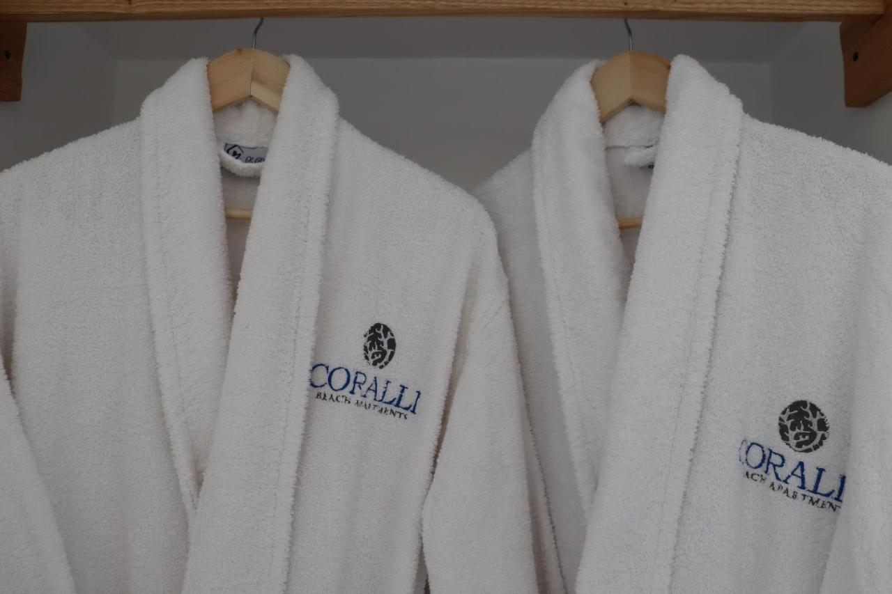 Coralli Beach Apartments Mikri Vigla Exterior foto