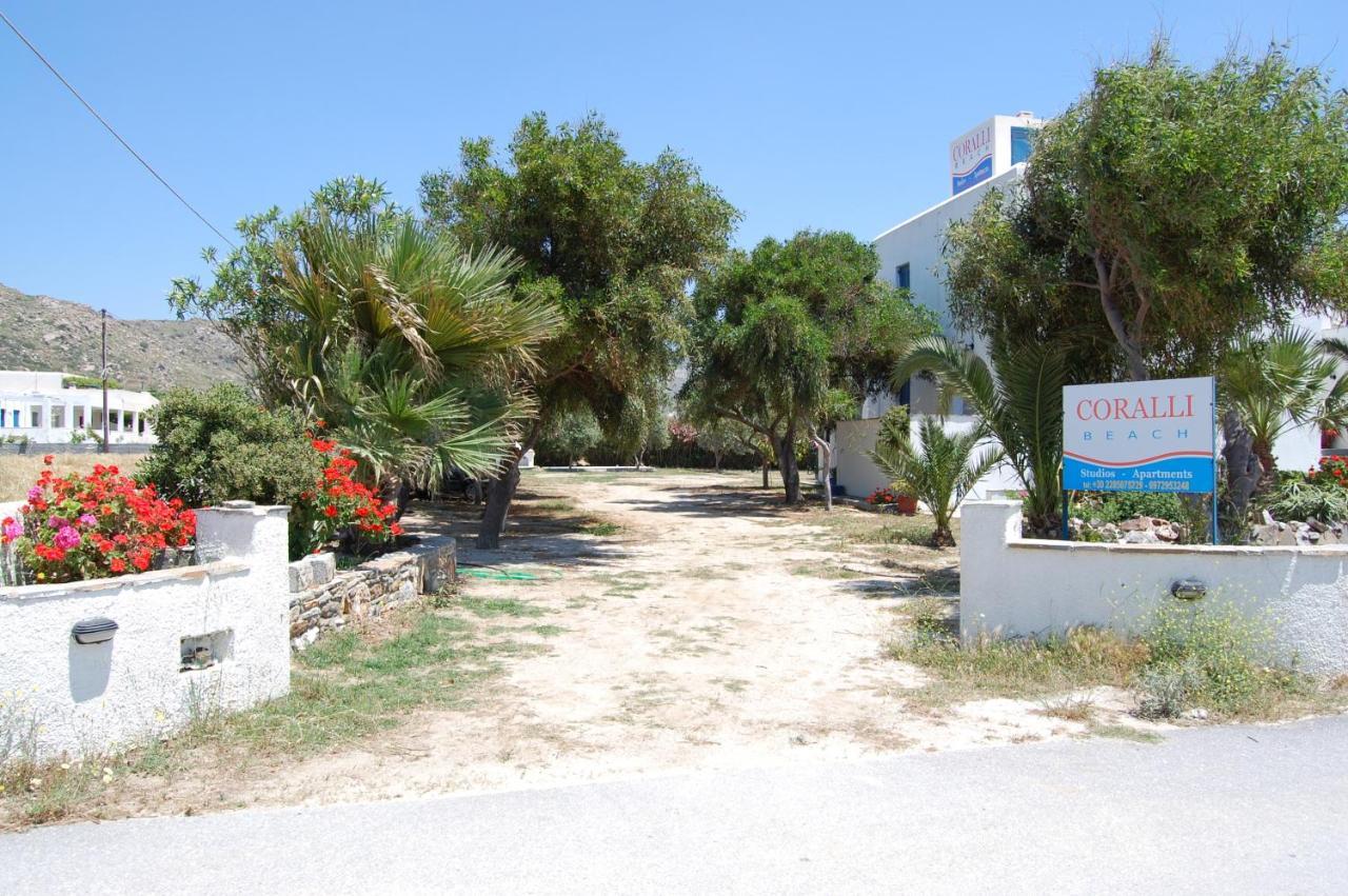 Coralli Beach Apartments Mikri Vigla Exterior foto