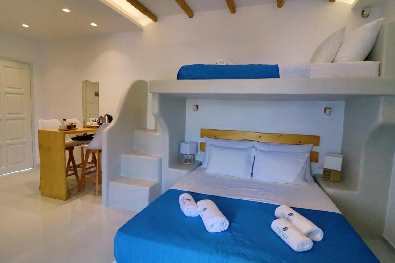 Coralli Beach Apartments Mikri Vigla Exterior foto