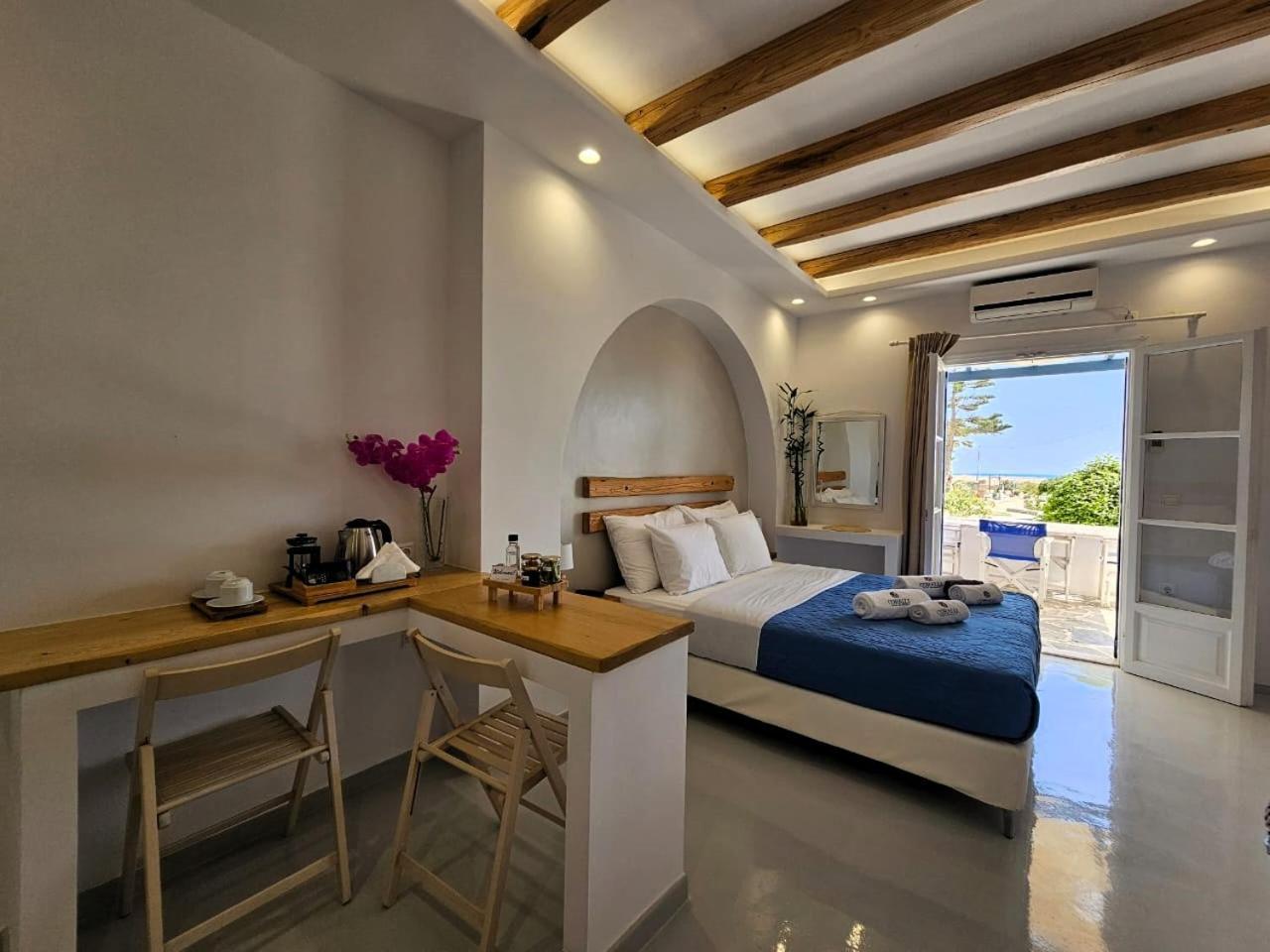 Coralli Beach Apartments Mikri Vigla Exterior foto